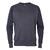 UMBRO Core Tech Crewneck jr Blå mel. 116 Rundhalset genser i polyester til junior 